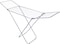 Generic Large Folding Clothes Airer - Drying Space Laundry Washing  Durable Metal Drying Rack   Multifunctional Air Dryer Ideal for Indoor and Outdoor   Easy Store 2 Folding Winged Airer