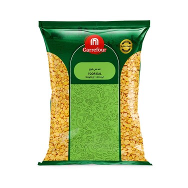 Carrefour Toor Dal Lentils (Pigeon Peas) 1kg