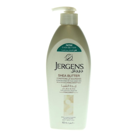 Jergens Shea Butter Deep Conditioning Moisturizer Body Lotion 400ml
