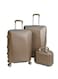 Morano 4-Pieces Luggage Trolley Bags Set (Bronzage)