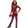 Rubies's Deluxe Justice League Flash Costume for Girls- Large
