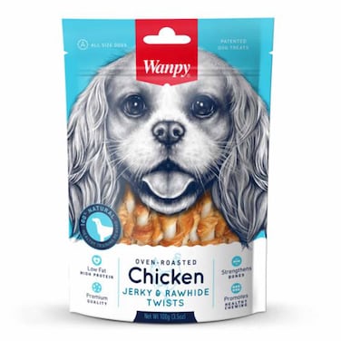 Wanpy Cd-10h Chicken Jerky Chips 100g