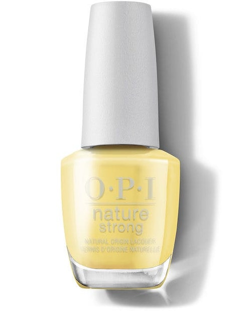 OPI Nature Strong Nail Polish,Make My Daisy, Yellow Nail Polish, 0.5 fl oz