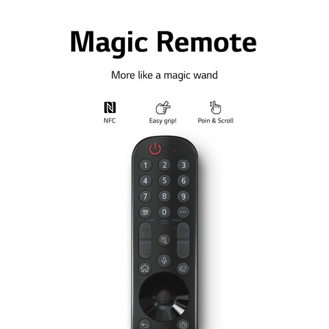 LG 55-inch 4K UHD Smart TV with Built-in Receiver - 55NANO796QA