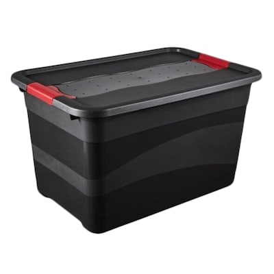 OKT STORAGE BOX GRAPHITE 50LTRS W08