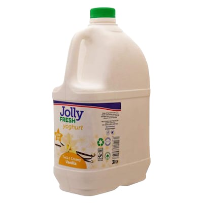 Jolly Fresh Yogurt Vanilla Bottle 3L