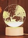Creative Night Light 3D Acrylic Bedroom Small Decorative 3D Lamp Night Lights For Home Decoration, Deer