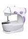 Sewing Portable Mini Sewing Machine 255.53431760.17 White/Purple