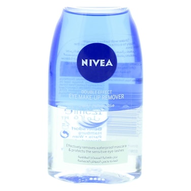 NIVEA Eye Makeup Remover Double Effect Sensitive Lashes Protection 125ml