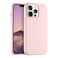 Protective Soft Silicone Case Cover For Apple Iphone 13 Pro Pink
