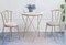 Yulan Modern Luxury Iron Golden Metal Living Room Table &amp; Chair Set for Bar Dresser Coffee Leisure Balcony Hallway (K) 513