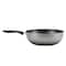 Brinox Aluminum Chilli Line Wok 4.10L 28Cm Silver