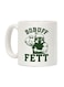 muGGyz Happy New Year Printed Ceramic Coffee Mug White