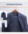 High-Grade Wide Shoulder Wooden Coat Hangers, Cherry &ndash; 10 Pack