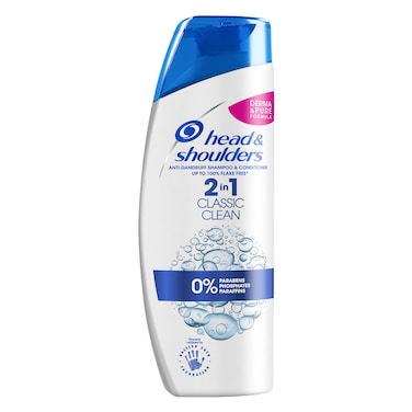 Head And Shoulder 2 In 1 Classic Clean Anti Dandruff Shampoo And Conditioner 450ml
