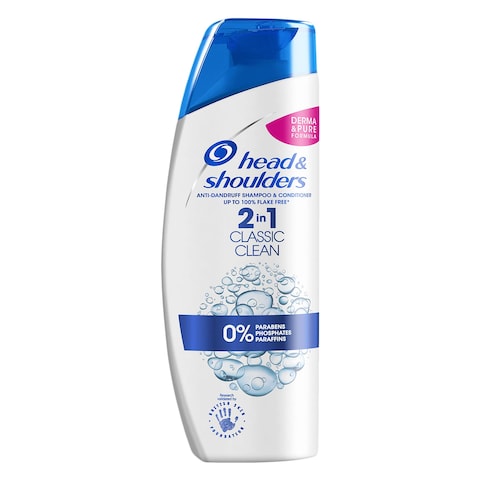 Head And Shoulder 2 In 1 Classic Clean Anti Dandruff Shampoo And Conditioner 450ml