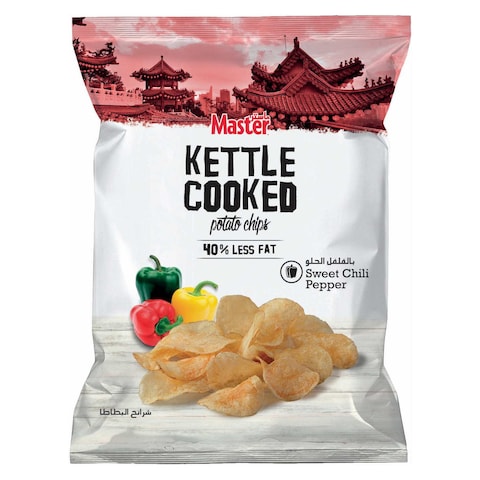 Master Kettle Cooked Potato Chips Sweet Chilli Pepper 45g