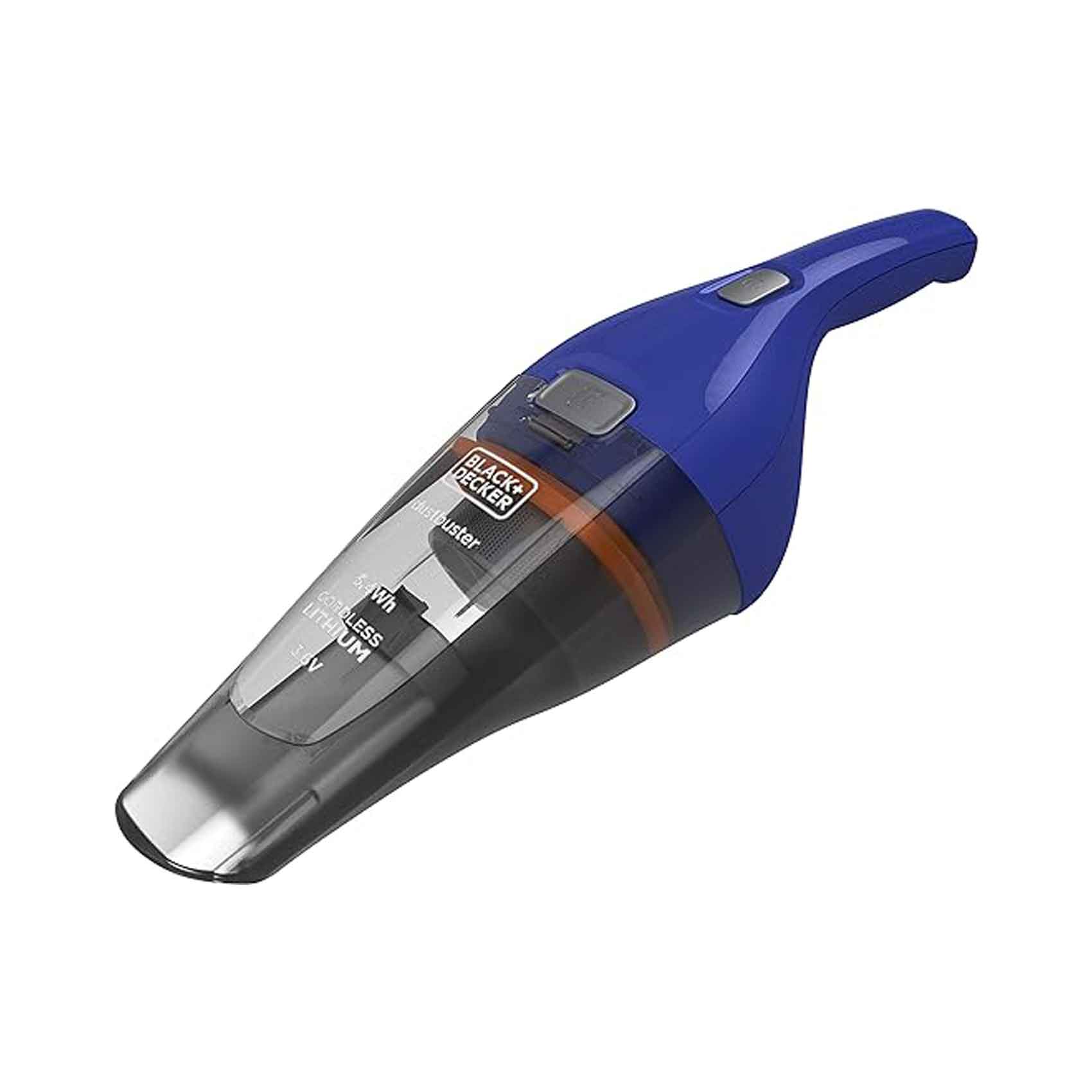 Black+Decker 3.6V 1.5Ah Li-Ion Cordless Dustbuster Handheld Vacuum Blue NVC115WA-B5