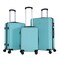 STARLIFE 3 Piece ABS Hard side Trolley Luggage Set Spinner Wheels with Number Lock