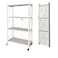 4-Tire Kitchen Microwave Racks Shelving Storage Unit Foldable Racks White