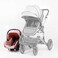 Belecoo Safety Car Seat With Stroller Adaptor - Brown
