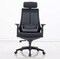 Karnak Office Chair Ergonomic Desk Office Chair With Footrest, Mesh Design High Back Computer Chair, Adjustable Headrest And Lumbar Support, Black