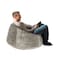 In House Kempes Fur Bean Bag Chair - Large - Light Beige