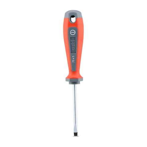 Suki - Slot Screwdriver With 2 Tone Handle 5 millimeter