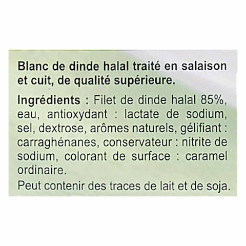 Carrefour Halal Turkey Slices 160g