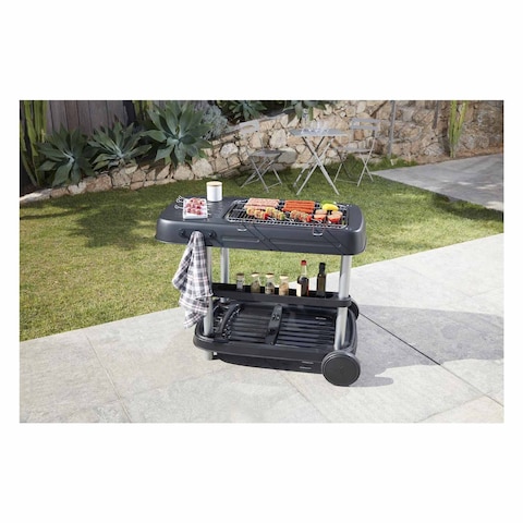Carrefour Hyba Xl1 Charcoal Grill Black