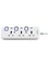 Sonashi 3 Way Extension Socket White SES-1003