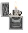Zippo Lighter Model 250 Jd 427-Jack Daniel Emblem