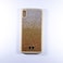 Bling World  Silicone Cover iPhone XS Max Gold