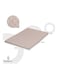 Moon Two Fold Travel Cot Mattress, Portable Foldable Mattress, Easy To Carry. Anti &ndash; Skid Bottom And Soft Foam, Beige