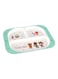 Royalford Melamine Baby Plate 25.6X18.8X2Cm