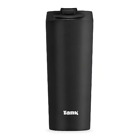 Tank Me Stainless Steel Thermal Mug - 450 ml - Black