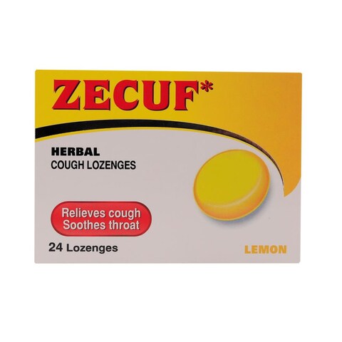 Zecuf Lemon Lozenges 24S