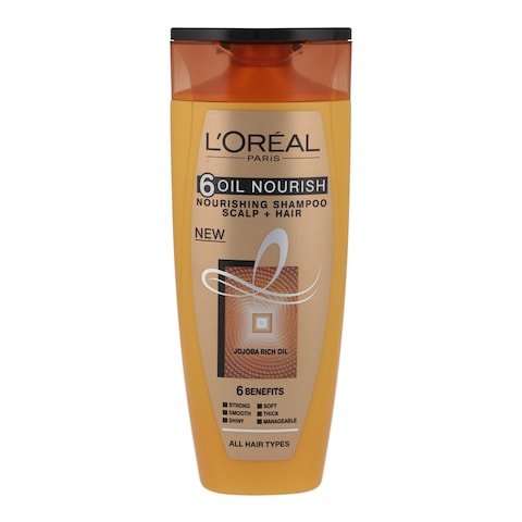 L&#39;Oreal Paris 6 Oil Nourishing Shampoo Scalp + Hair 175 ml