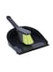 ROYALFORD Dust Pan &amp; Brush Black 10cm
