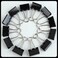 lavish 32 MM Metal Binder Clips Tube Packing Paper Clips Document File Binder Office Supplies