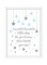 Spoil Your Wall Quote Printed Wall Poster With Frame White/Blue/Grey 40x55cm