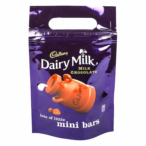 Cadbury Dairy Milk Plain Mini Chocolate Doy Bag 160g