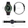 Bluetooth Round waterproof Smart Watch Black