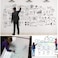 Generic 45X200cm White Board Sticker Wall Paper Decor Removable Vinyl Chalkboard