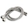 Generic-1/2" Sink Faucets Hoses 23 Inch Long Basin Water Tap Inlet Hose Adjustable Hot and Cold Water Supply Hose Braided Stainless Steel Hoses