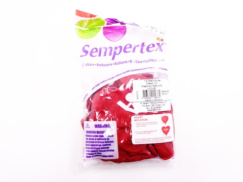 12pcs, 12&quot; Heart Shape Balloon, Fashion Red, Love, Latex Balloons