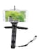 Andoer - 2-In-1 Mini Table-Top Tripod Stand With Handheld Grip Black