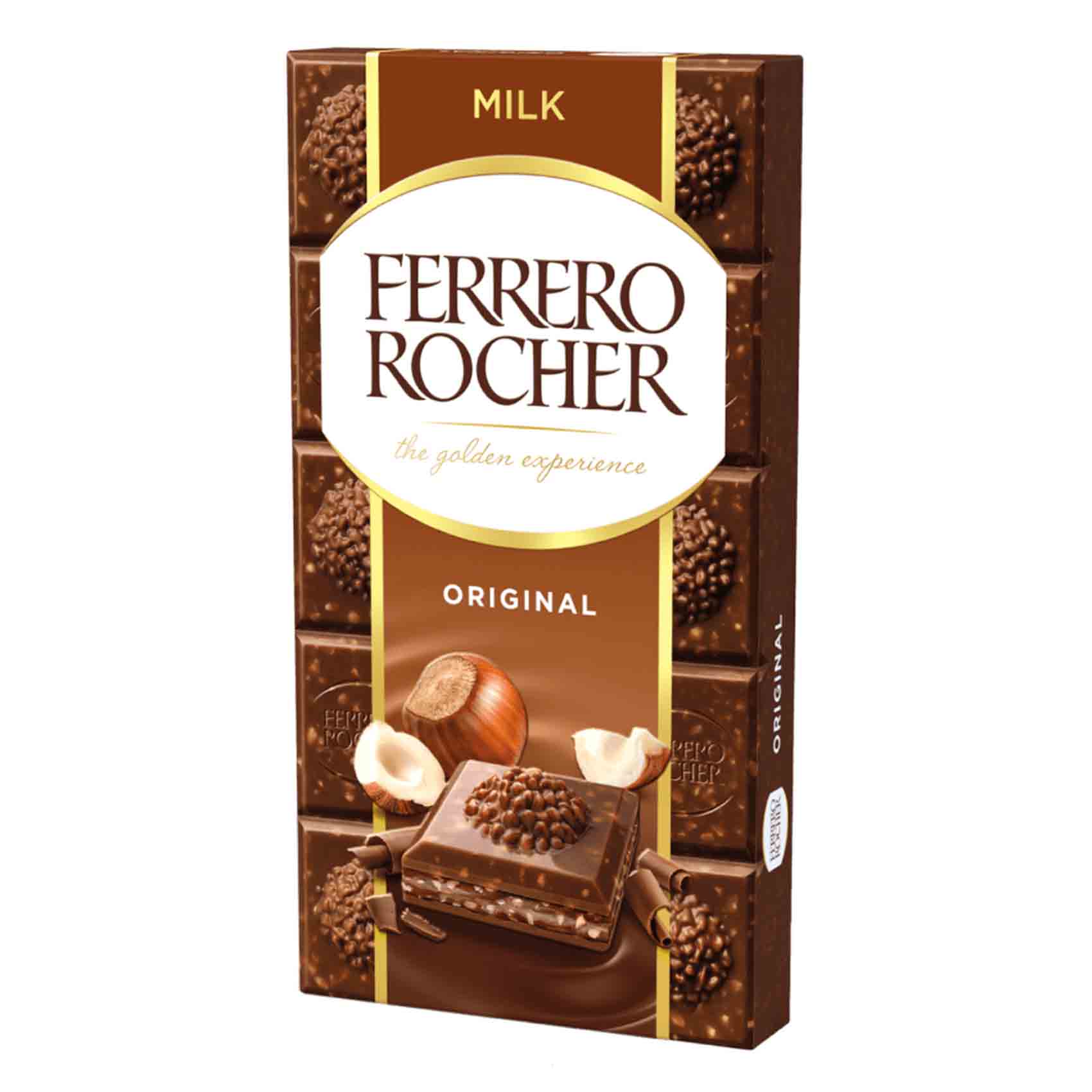 Ferrero Rocher Milk Chocolate Original 90 Gram product thumbnail 2