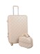 Morano Luggage Trolley Bags Set Of 4 Piece Beige
