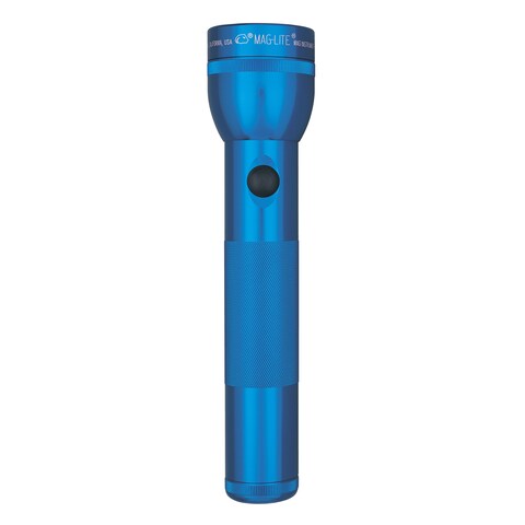 Maglite ST2D106R 2D-Cell LED Flashlight Blue Color